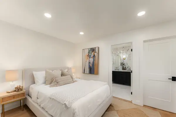 Bedroom with ensuite bathroom